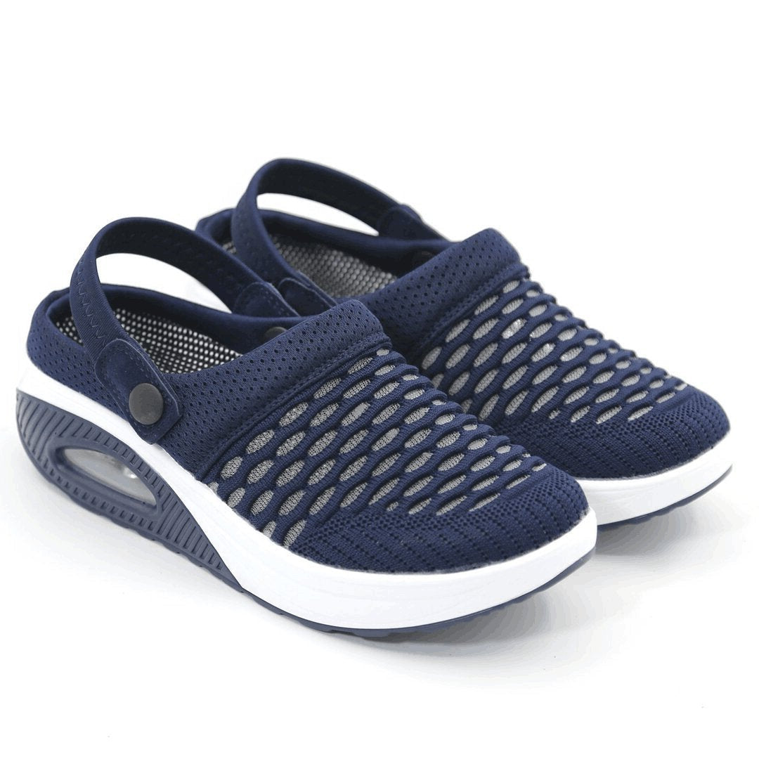 Belro orthopedic air cushion shoes featuring supportive footwear design with cushioned soles and breathable material.