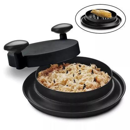 Belro chicken shredder with handles, a meat shredding tool for easily pulling apart cooked chicken in the kitchen.