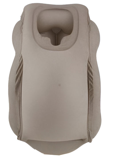 Belro inflatable travel cushion in a compact, portable design, ideal for comfortable support during travel and on-the-go.