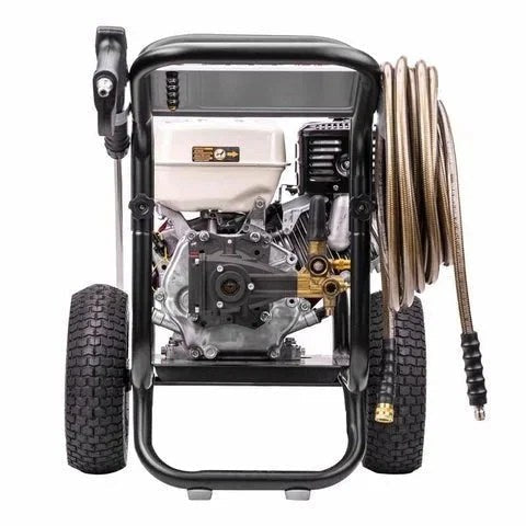 Casavibeo Simpson PowerShot PS60869 Honda 4000 PSI gas pressure washer with 3.5 GPM, shown in a detailed product image.