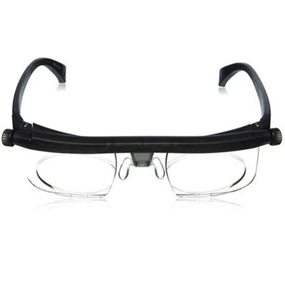 Belro adjustable focus glasses for near and far sight, designed for clear vision with versatile lens adjustment.