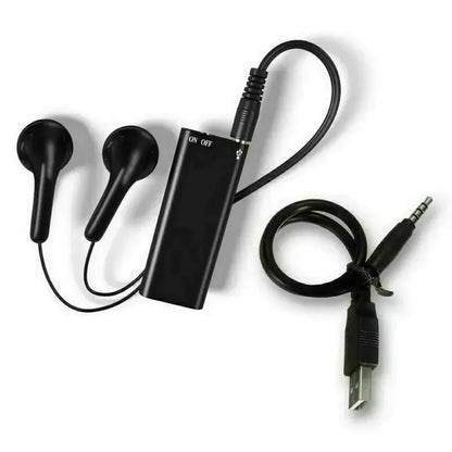 Mini Belro voice-activated recorder with compact design and built-in microphone for clear audio recording.