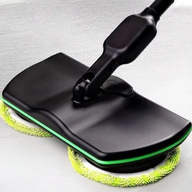 Belro cordless electric spin mop floor cleaner and scrubber with spinning head for efficient cleaning of hardwood and tile floors.