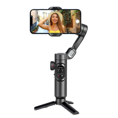 Belro smartphone gimbal stabilizer for smooth video recording, compact electronic camera accessory with ergonomic grip.