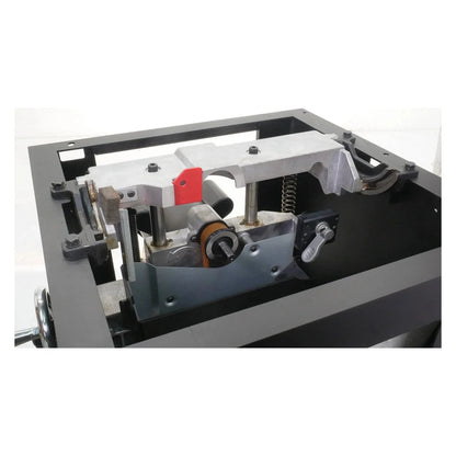 Casavibeo Laguna Fusion F2 table saw with safety guard and sturdy metal base, ideal for precise woodworking projects.