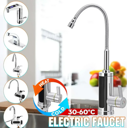 Belro outdoor kitchen hot water tap with 3000W power, stainless steel finish, and modern design for outdoor kitchen use.