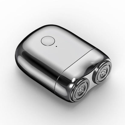 Belro Mini Magnetic Men's Electric Shaver with compact design and metallic finish, ideal for personal grooming on the go.