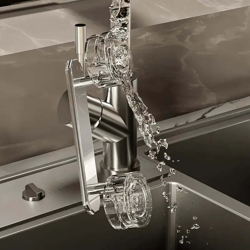 Belro door handle with suction cup for easy handling, shown attached to a surface, designed for practical use in lighting or electronics.