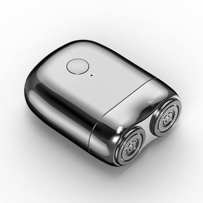 Mini Belro magnetic men's electric shaver with compact design and stainless steel blades, ideal for personal grooming on the go.