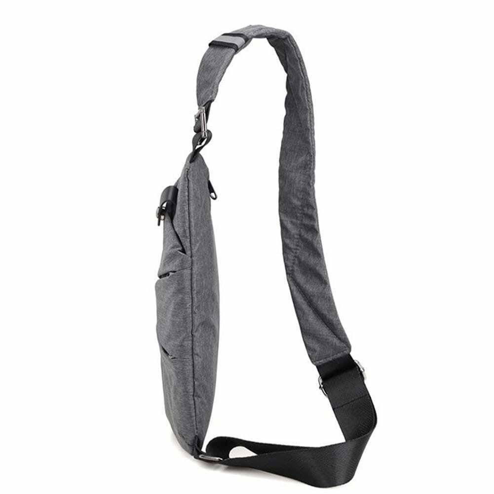 Belro anti-theft crossbody travel bag with secure zipper and adjustable strap, designed for safe carrying of essentials.
