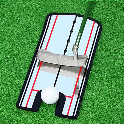 Belro golf putting mirror for home outdoor practice, featuring a reflective surface for improving putting accuracy and stance.