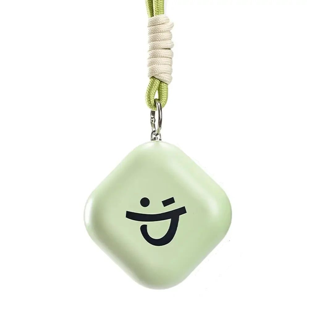 Green Belro portable rechargeable hand warmer for winter, compact outdoor hand warmer for cozy warmth during cold weather.