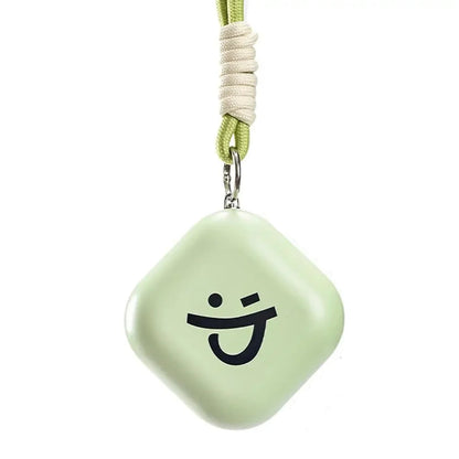 Green Belro portable rechargeable hand warmer for winter, compact outdoor hand warmer for cozy warmth during cold weather.