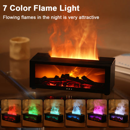 Belro flame diffuser humidifier for health and beauty, with a sleek design and misting feature for aromatherapy and air humidification.