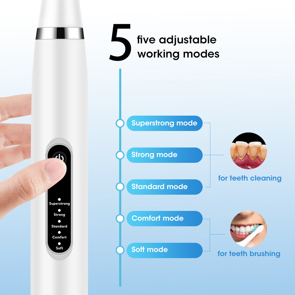 Belro dental tartar removal teeth cleaner tool with LED light for effective plaque removal and oral hygiene.