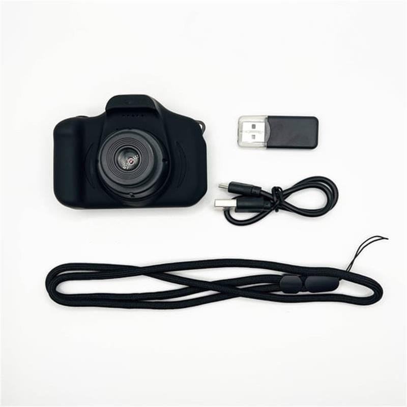 Belro digital film camera with LCD screen, lens, and included memory card, ready for direct phone transfer.