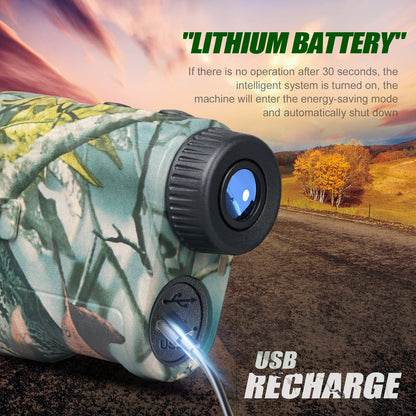 Belro 1000 Feet Hunting Range Finder, electronic device with display for accurate distance measurement in outdoor hunting