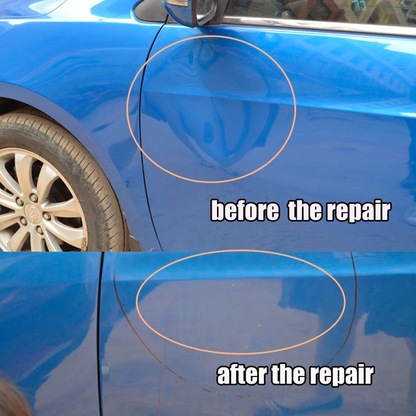 Belro DIY car dent removal tool kit with hammer and accessories for easy home auto dent repair.