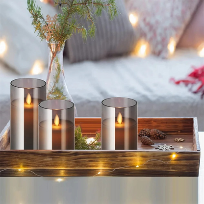 Belro realistic flameless candles with remote control, soft glowing LED candles for home decor and ambient lighting.