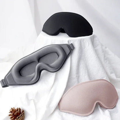 Belro 3D sleep mask made of soft memory foam for comfortable eye coverage and restful sleep, health and beauty accessory.
