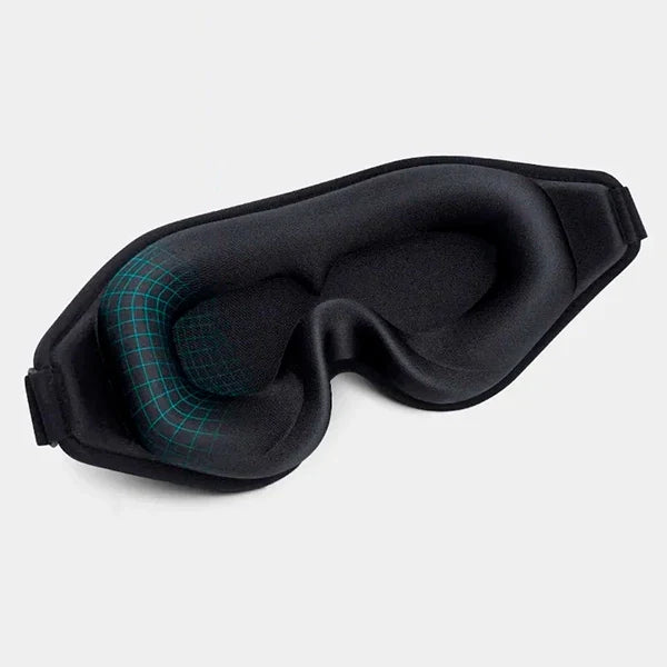 Belro 3D sleep mask made of memory foam for comfort, featuring contoured design for full eye coverage and relaxation.