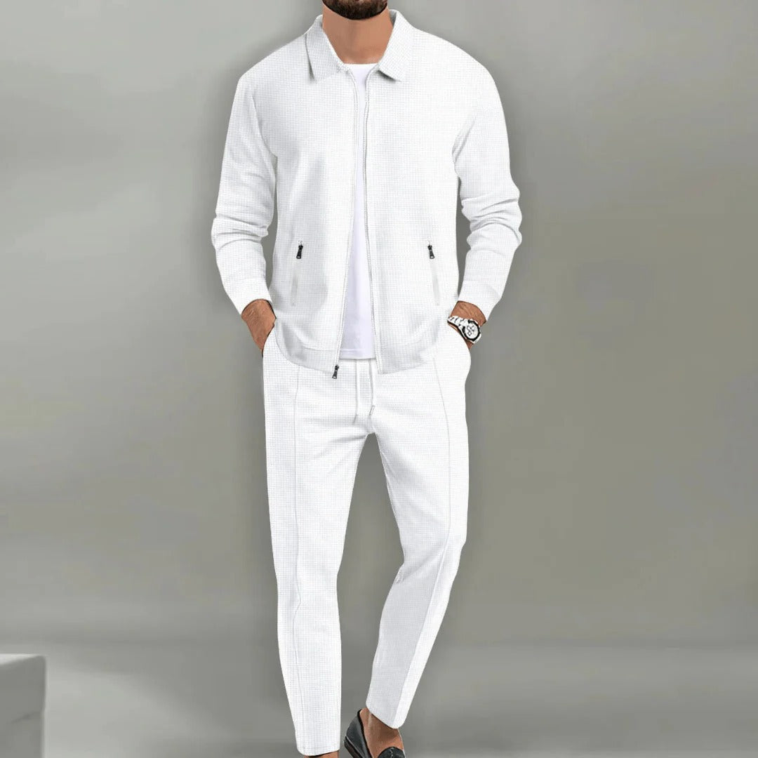 Men's casual clothing set by Belro featuring a comfortable shirt and pants, ideal for everyday wear.