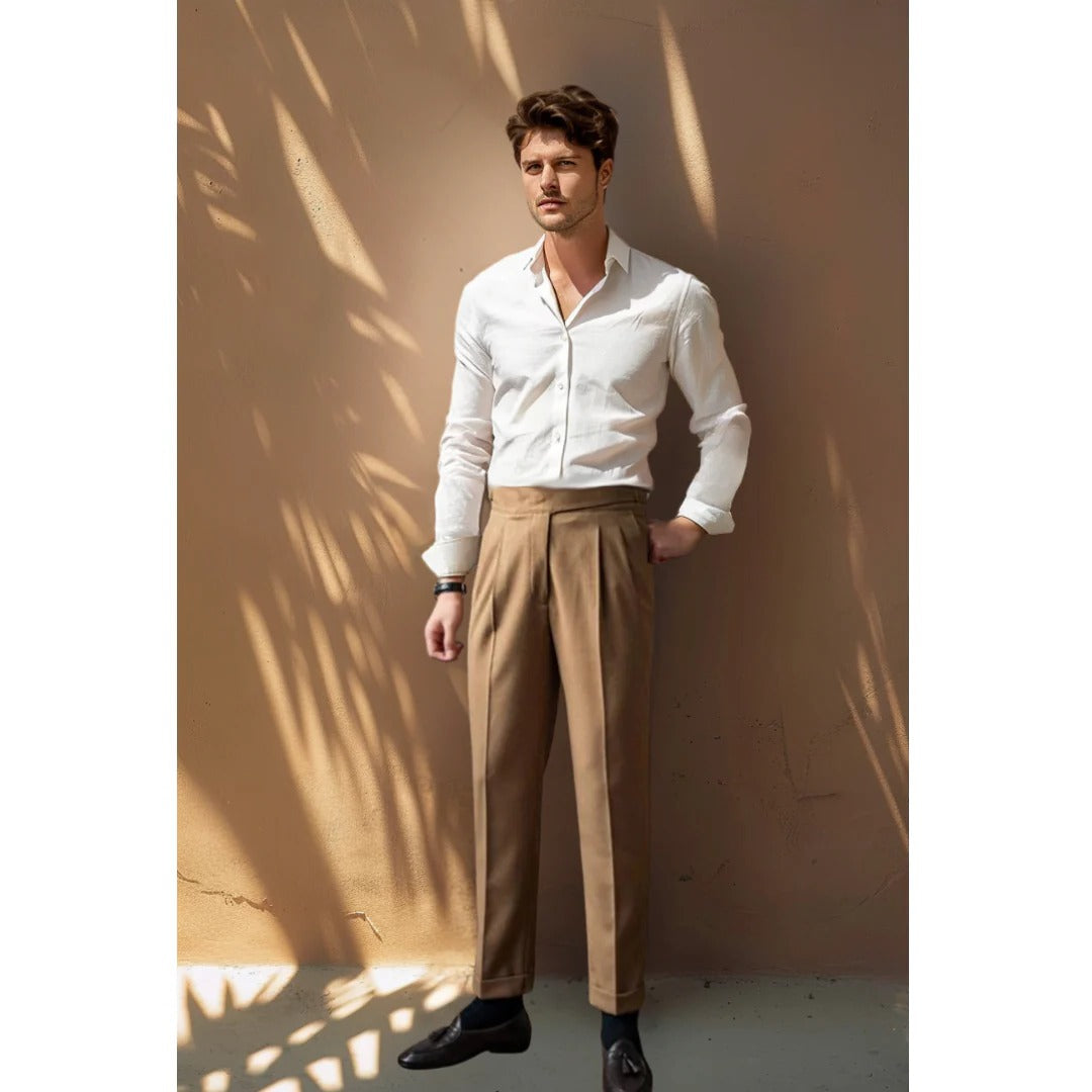 Belro men's high-quality trousers, stylish and well-fitted, made from durable fabric, suitable for casual and formal wear.