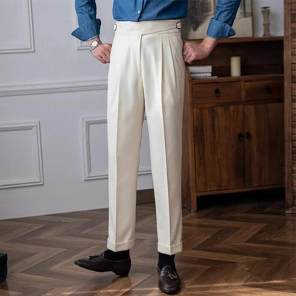 Belro men's high-quality trousers, stylish and well-fitted clothing pants, displayed on a model with neutral background.