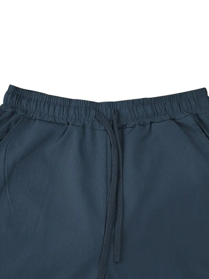 Belro men's baggy linen pants, relaxed fit, lightweight fabric, casual style, shown in neutral color.