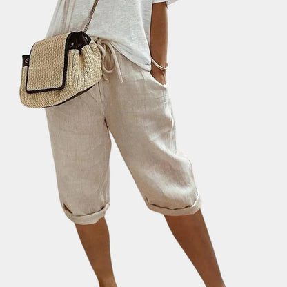 Comfortable women's shorts by Belro, showing soft fabric, relaxed fit, and casual style perfect for everyday wear.