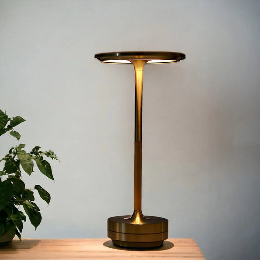 Belro cordless table lamp with touch control, modern Nordic design, ideal as a stylish night light for contemporary interiors.