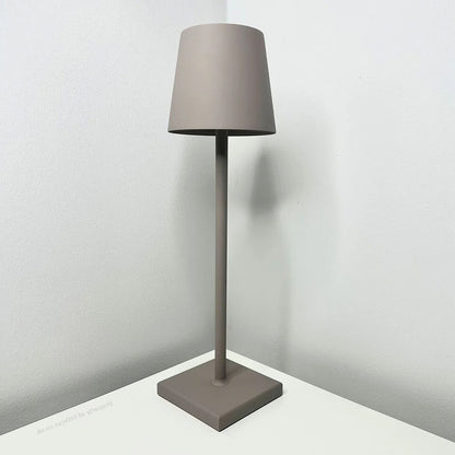 Belro contemporary cordless modern desk lamp with sleek design and adjustable arm, ideal for modern home or office lighting.