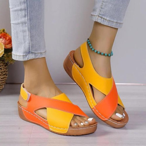 Belro ergonomic slide sandals with cushioned footbed and open toe design, perfect for everyday casual wear.