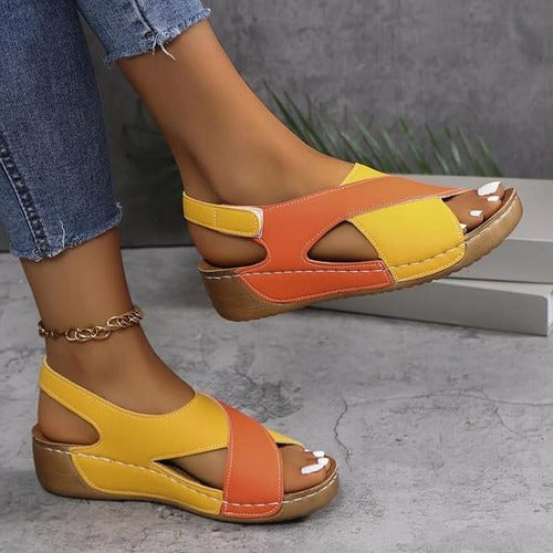 Belro ergonomic slide sandals featuring cushioned footbed and adjustable straps, ideal for comfortable everyday wear.