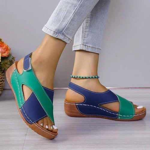 Belro ergonomic slide sandals with cushioned footbed and adjustable straps, perfect for everyday comfort and casual wear.
