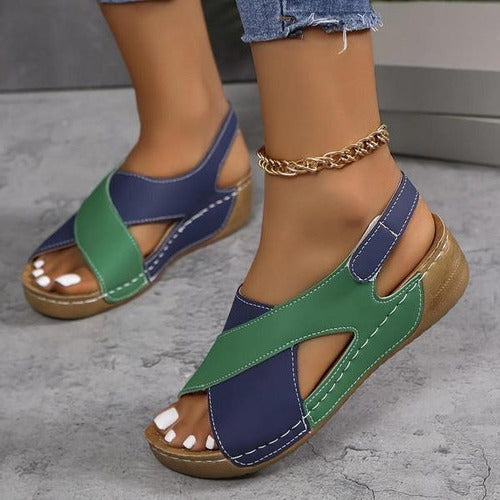 Belro ergonomic slide sandals featuring cushioned footbed and adjustable straps, ideal for comfortable everyday wear.