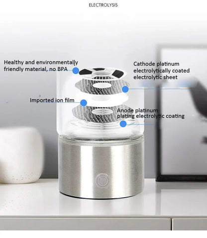 Belro hydrogen water bottle for tools and hardware, featuring a sleek design and durable construction.