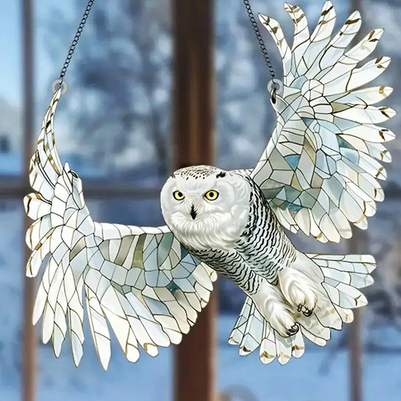 Colorful hummingbird suncatcher from Belro, featuring vibrant glass wings and hanging design for garden or home decor.