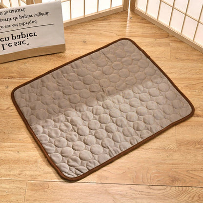 Belro cooling pad for pets shown in the image, soft and breathable surface designed to keep pets comfortable and cool.