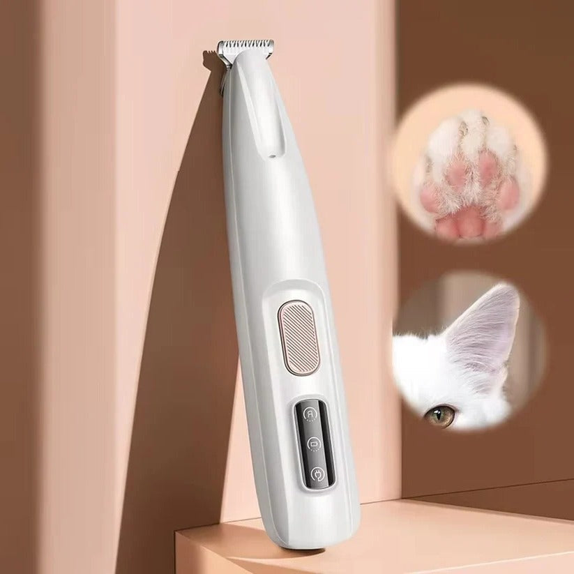 Belro Pet Paw and Fur Trimmer accessory, showing a compact grooming tool for trimming pet hair and paws.