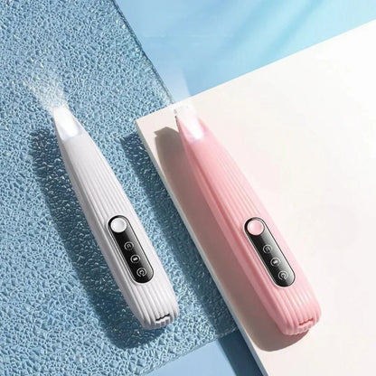 Belro Pet Paw and Fur Trimmer accessory showing a compact grooming tool with blades and handle for pet hair trimming.
