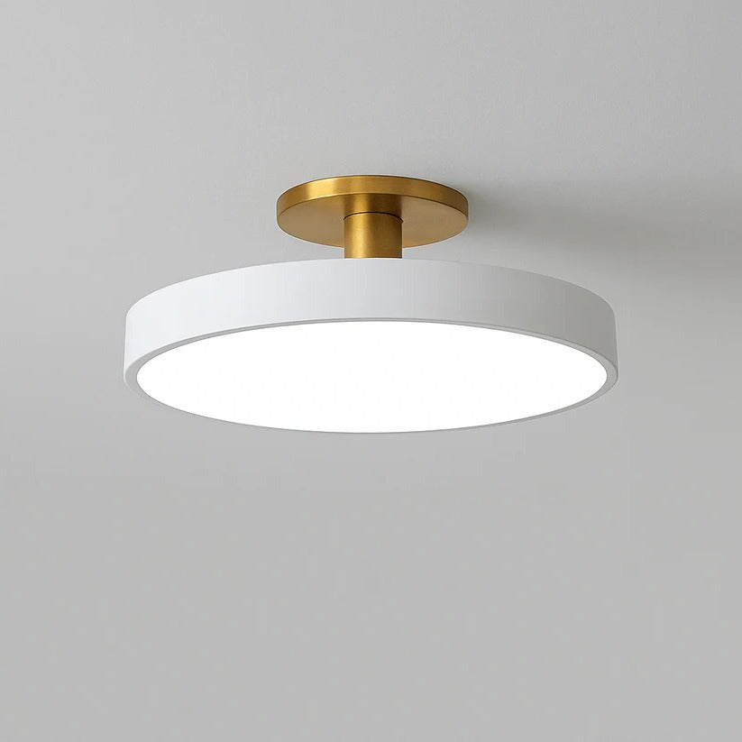 Belro LED ceiling light for outdoor home and garden use, white fixture with modern design and bright illumination.