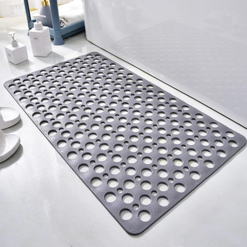 Belro antislip shower mat with textured surface for safety, designed for bathroom use, featuring non-slip backing and soft material.