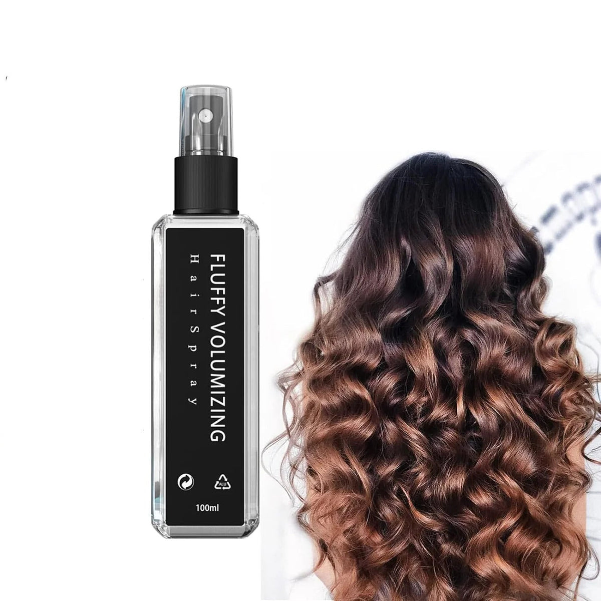 Belro Hair Thickening Spray bottle, health and beauty hair care product with a sleek design and pump nozzle for easy application