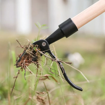 Belro men's stand-up weed puller, a durable gardening tool with ergonomic handle for easy weed removal, shown in the image.