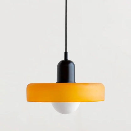 Belro hanging pendant light fixture with a sleek design, ideal for modern interior decor, shown hanging from the ceiling.