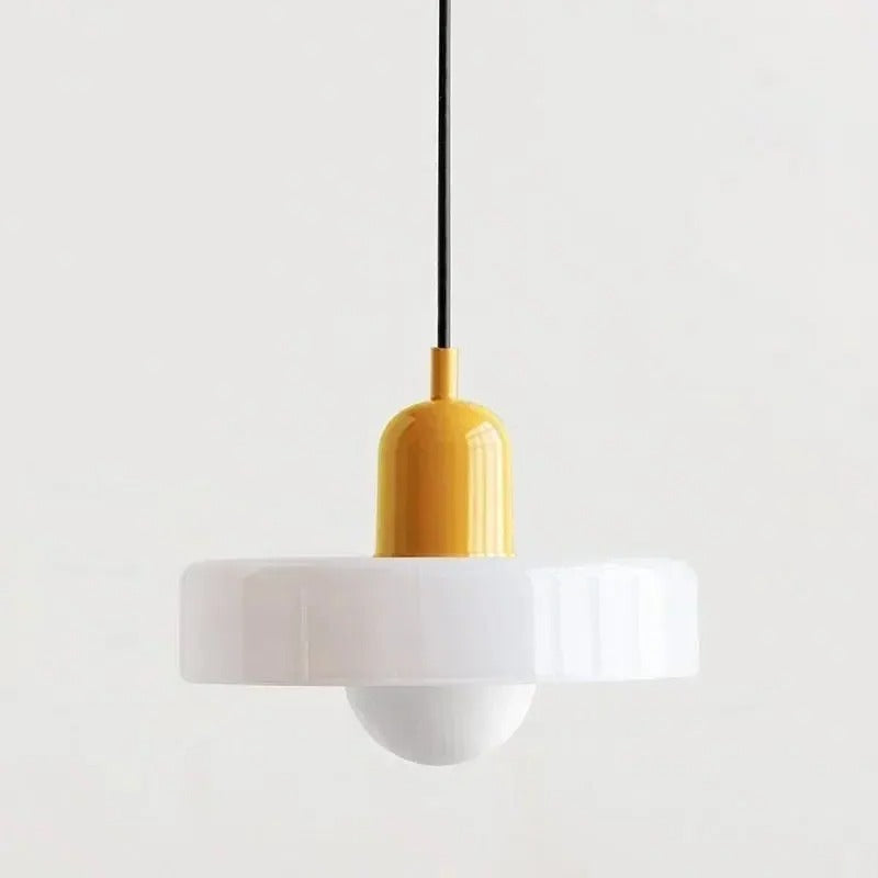 Belro hanging pendant light fixture with sleek design, suspended from a ceiling, ideal for modern interior lighting decor
