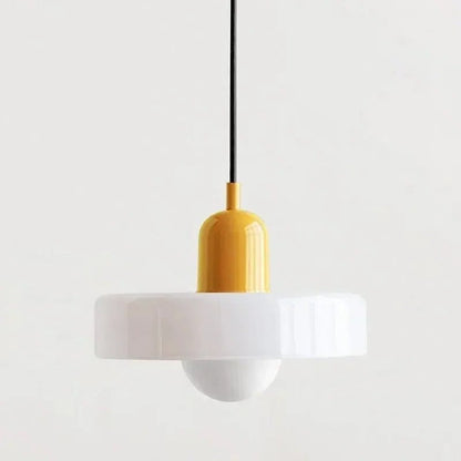 Belro hanging pendant light fixture with sleek design, suspended from a ceiling, ideal for modern interior lighting decor