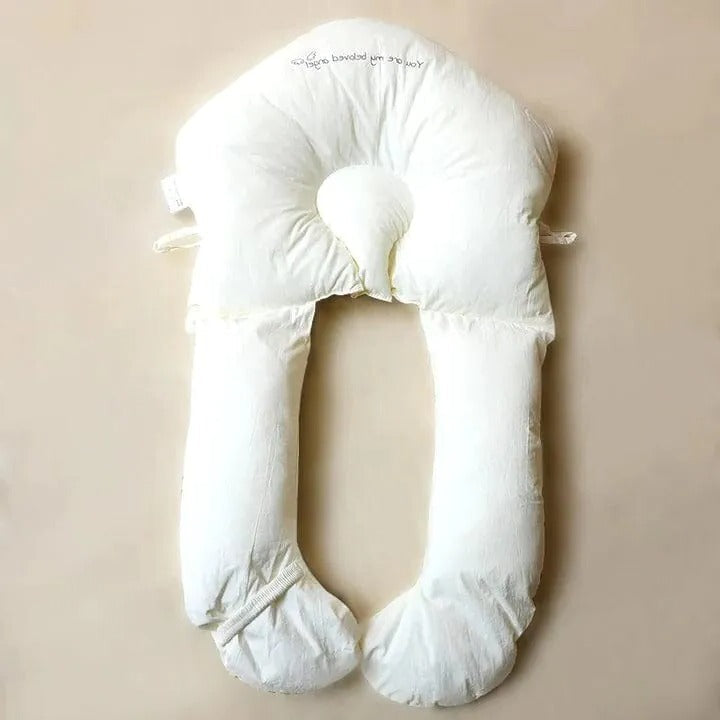 Belro infant support pillow with soft fabric and ergonomic design, ideal for baby's comfort and neck support.