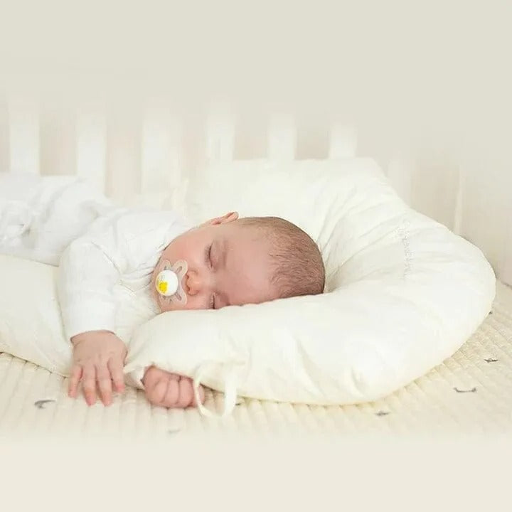 Belro infant support pillow with soft fabric and ergonomic design, suitable for gentle head and neck support for babies.